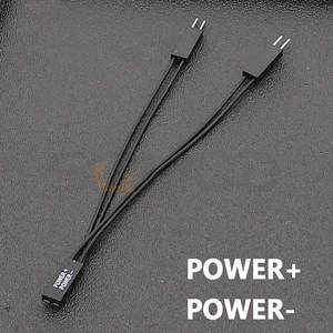 แผงด้านหน้าพีซีของ angitu รองรับสวิตซ์คู่คอมพิวเตอร์ Dupont Power + -, RESET, Power Sw, <span class=keywords><strong>HDD</strong></span> EXTENSION Splitter CABLE - Product Image 4