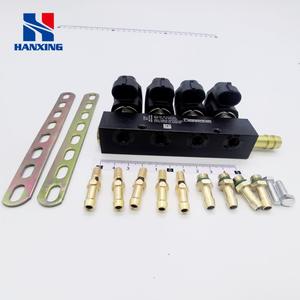 Kit de conversion <span class=keywords><strong>GPL</strong></span>/GNC pour <span class=keywords><strong>voiture</strong></span>, système d'injection numérique DIGI, rail de pulvérisation noir, pièces auto pour gaz, ajustement standard - Product Image 2