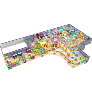 Aoleao Custom Macaron <b>Indoor</b> Playground Soft Play Ball Pool Trampoline for Kids Adults All Ages CE TUV Certified - Product Image 3