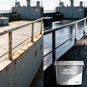 Peinture Métallique Sans Ponçage pour la Repinture et le Revêtement Antirouille sur les Meubles en Acier, les Portails et les Rampes - Product Image 6