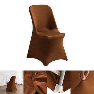 Fundas para Sillas Plegables de Spandex, Funda Protectora Universal Ajustable para Sillas para Bodas, Fiestas, Banquetes, Días Festivos, Celebraciones - Product Image 2