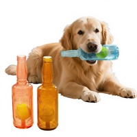 Jouet en peluche couineur Yilin pour animaux de compagnie - âne - résistant aux morsures, design minimaliste, soulagement de la dentition et anti-ennui pour chiens