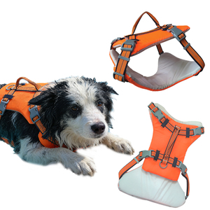 سترة نجاة قابلة للفصل للكلاب بتصميم 2 في 1 قابلة للغسل وقابلة للاستبدال، سترة أمان مائية للكلاب الصغيرة والمتوسطة والكبيرة - Product Image 1