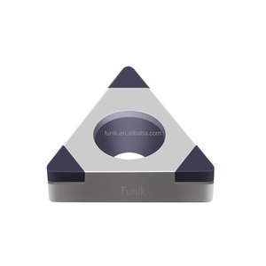 Funik Hot Selling Cutting <strong>Inserts</strong> TCGW TCGW0902 TCGW1102 TCGW1103 PCBN <strong>Insert</strong> with Coating - Product Image 2