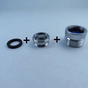 Juego de adaptadores para manguera de grifo con aireador, rosca GHT de 3/4 pulgadas para cocina y baño, accesorio para conectar la manguera al fregadero - Product Image 4