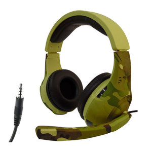 Tucci A4 Gaming Headset Light Green Camouflage With <b>Microphone</b> <b>For</b> <b>PC</b> And Console - Product Image 1