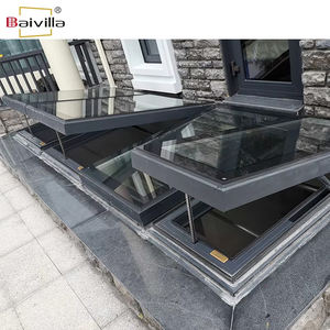 Fenêtre de toit électrique automatique à double vitrage avec télécommande, <span class=keywords><strong>trappe</strong></span> d'accès au toit, fenêtre de toit intelligente en verre - Product Image 2