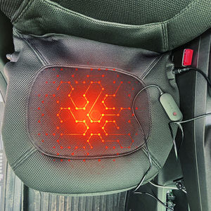 Housse de siège de voiture universelle à chauffage rapide 12V, réglage de la température en 3 étapes, coussin chauffant pour siège de voiture - Product Image 2
