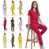Ensembles de blouses médicales, uniformes de travail avec vestes, tenues d'hôpital, vêtements de travail personnalisables avec logo, chauds pour l'hiver