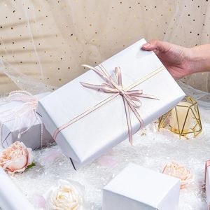 Shimmer White Gift Wrapping <b>Paper</b> 46.8 Square Feet Matte Pearly Lustre For Birthday Christmas Wedding - Product Image 4