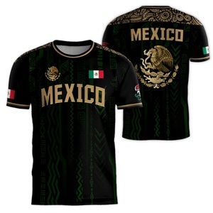 Maillot de football du Mexique pour <span class=keywords><strong>le</strong></span> Mondial 2026, maillot à col rond pour homme, maillot de football à manches courtes - Product Image 2