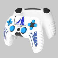 Étui de protection en silicone antidérapant de haute qualité pour manette DualSense PS5, compatible avec la charge directe facile