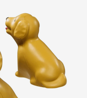 Balles anti-stress promotionnelles Golden Doodle personnalisables avec logo, en forme d'animaux, cadeaux d'entreprise, pour le bureau