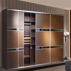 Sistema de estantería de pared para <span class=keywords><strong>armario</strong></span>, ajustable, color ámbar, bajo precio, deslizante para puerta de <span class=keywords><strong>armario</strong></span> - Product Image 5