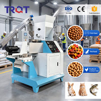 Nouvelle extrudeuse à vis simple de type sec économique pour la fabrication de granulés de maïs et de tourteaux de soja, haute productivité 200 kg/h