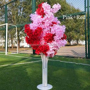 Arbre artificiel en soie <span class=keywords><strong>de</strong></span> fleurs <span class=keywords><strong>de</strong></span> cerisier Sakura rose en gros à prix abordable pour la décoration <span class=keywords><strong>de</strong></span> mariage - Product Image 3