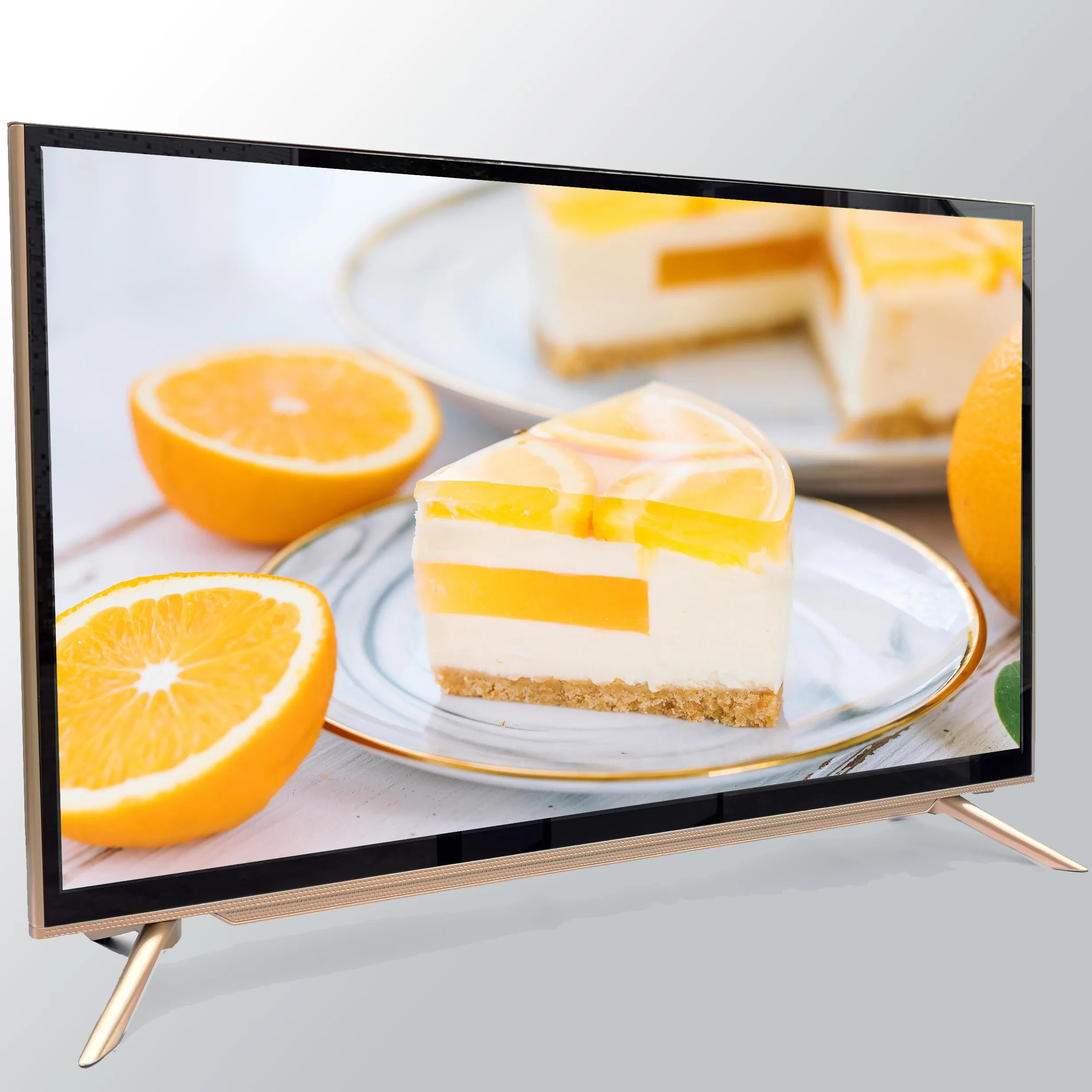 China fábrica preço 32 "vidro duplo led tv
