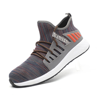 2020 mode respirant anti-vibration construction travail chaussures de sécurité bout en acier chaussures de sécurité anti-smash