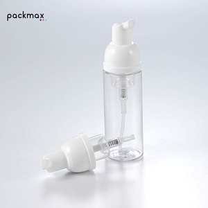 40ml PET+PP Cylinder Foam <b>Pump</b> <b>Bottle</b> for Facial Cleanser Empty Cosmetic Packaging - Product Image 2