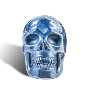 Tengkorak kristal alami kualitas tinggi grosir ukiran tangan kerajinan kristal lainnya dekorasi Halloween tengkorak Tera Hertz - Product Image 6