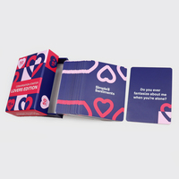 Fun mix it up date nuit cartes jeu couple hommes et femmes générateur jeu cartes en papier personnalisé imprimé intéressant carte de jeu adulte