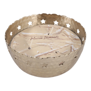 Candela a Colonna Profumata alla Cannella, Piccola con Dettagli Traforati, Decorativa per Interni ed Esterni - Product Image 3