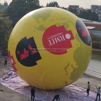 Orient Inflatables Ballon de planète globe gonflable géant personnalisé pour attirer l'attention
