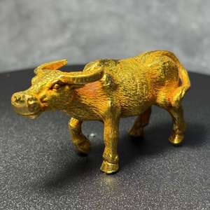Figura Decorativa <span class=keywords><strong>de</strong></span> Buey Dorado Chino, Símbolo <span class=keywords><strong>de</strong></span> Fortuna y <span class=keywords><strong>Carrera</strong></span>, Regalo Cultural para Decoración <span class=keywords><strong>de</strong></span> Oficina, Precio <span class=keywords><strong>de</strong></span> Mayoreo - Product Image 1