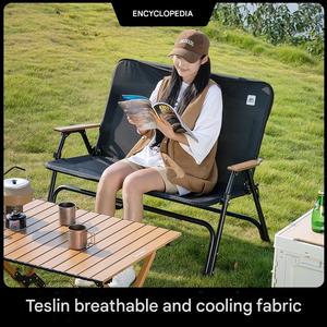 Chaises de jardin pliantes de style européen de haute qualité, épaisses, pour le camping, le jardin, la terrasse - Product Image 5