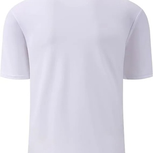 Summer Men's Regular Fit Henry Collar Fashion Button <b>up</b> Solid Color Large Casual Sports Knitted Breathable for Shirt - Product Image 2