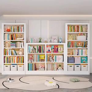 Étagère <span class=keywords><strong>d</strong></span>'<span class=keywords><strong>angle</strong></span> en acier pour la maison, salon, bureau, design contemporain, <span class=keywords><strong>blanche</strong></span>, 5 étagères réglables, portable - Product Image 4