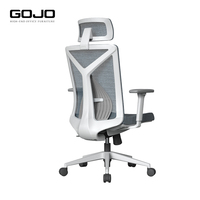 Chaise de bureau pivotante 4D moderne de luxe Mobilier commercial inclinable Full Mesh Gaming Ergonomique Nylon Material