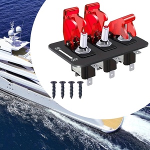 <span class=keywords><strong>3</strong></span> cách rocker chuyển đổi chuyển đổi bảng điều khiển với 12V 20A Heavy Duty Racing Car SPST 3pin on/off Red LED chiếu sáng chuyển đổi không thấm nước Bìa - Product Image 4