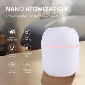 <b>Ultrasonic</b> Mini Portable Humidifier ABS Material Household Car <b>Diffuser</b> Tabletop Nebulizer with CE Certification - Product Image 3