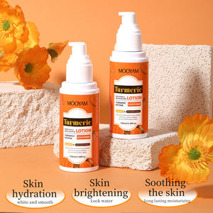 Lozione lenitiva alla curcuma Private Label 100ml per l'idratazione antinfiammatoria della pelle sensibile e incline all'acne con estratti naturali - Product Image 6