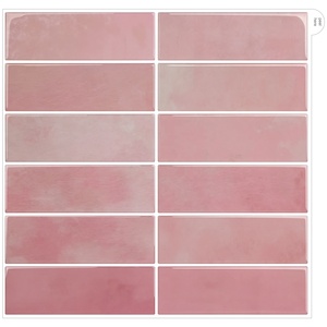 Último diseño, recién llegado, autoadhesivo, pegatinas cuadradas contra salpicaduras de Gel 3D, pegatinas de vinilo para azulejos de pared para azulejos de cocina - Product Image 1