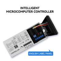RETO DSW-100N Opérateur de porte automatique 100 kg avec moteur sans balais et bras oscillant pour accès commercial et hôtelier