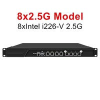 Nouveau 1U Rack Firewall Appliance 2x10G SFP + 4x i226-V 2.5G Intel i3-N305 N100 DDR5 mSATA Réseau Routeur Mini PC Serveur AES-NI