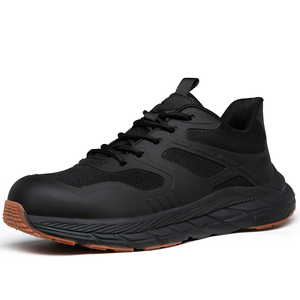 Baskets à la mode marcheur noir jogger décontracté léger woodland marque <span class=keywords><strong>ville</strong></span> sécurité chaussures composites pour hommes travail - Product Image 1