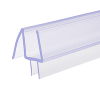 Joint d'étanchéité en caoutchouc PVC pour porte de douche, personnalisé, en verre, dénudage de climatisation, en plastique, pliable, étanche