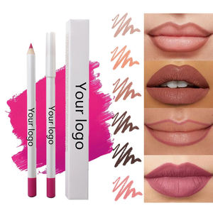China Liplinerベンダーカスタムロゴ高級高顔料ビーガンリップライナーペンシル防水ヌードマットlipliners - Product Image 2