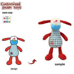 Juguete de Peluche de Oveja Resistente <span class=keywords><strong>para</strong></span> Mascotas - Personalizable OEM/ODM, Juguete de Peluche Interactivo y Resistente <span class=keywords><strong>para</strong></span> <span class=keywords><strong>Perros</strong></span>, Ideal <span class=keywords><strong>para</strong></span> Regalos - Product Image 1
