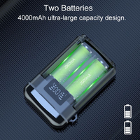 Power Bank Nirkabel Kapasitas Besar dengan Earphone BT Stereo Mini In-Ear