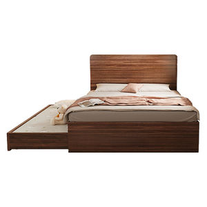 Marco <span class=keywords><strong>de</strong></span> <span class=keywords><strong>cama</strong></span> madre <span class=keywords><strong>de</strong></span> madera negra a rayas <span class=keywords><strong>de</strong></span> estilo europeo <span class=keywords><strong>de</strong></span> gran tamaño al por mayor <span class=keywords><strong>cama</strong></span> <span class=keywords><strong>de</strong></span> <span class=keywords><strong>arrastre</strong></span> <span class=keywords><strong>de</strong></span> tamaño pequeño diseño <span class=keywords><strong>de</strong></span> litera doble King moderna - Product Image 6