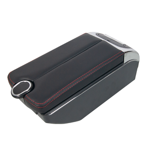 Universal ABS Armrest <b>Console</b> Box-Multi-Functional Rechargeable Interior Kit Easy Installation Compatible with Most Vehicles - Product Image 3