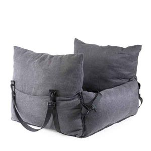 Siège auto pour chien siège auto étanche pour chien <span class=keywords><strong>rehausseur</strong></span> avec sangles de sécurité siège auto pour chien de voyage - Product Image 1