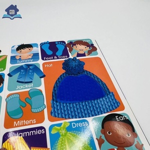 Usine écologique enfants animaux à couverture rigide toucher et sentir <span class=keywords><strong>100</strong></span> <span class=keywords><strong>premiers</strong></span> <span class=keywords><strong>mots</strong></span> livres de bord en gros impression de <span class=keywords><strong>livre</strong></span> personnalisée - Product Image 5