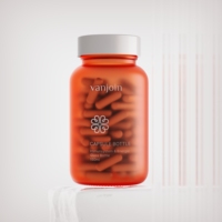 Flacon en verre de qualité alimentaire vide de 200 ml, 150 ml, 100 ml, 90 ml, flacon de 60 capsules pour médicaments et comprimés pharmaceutiques avec bouchons