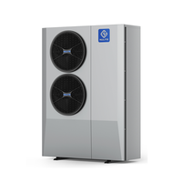 Pompa Panas Sumber Udara Tipe Monoblock DC Inverter All in One R290 8kw 12kw