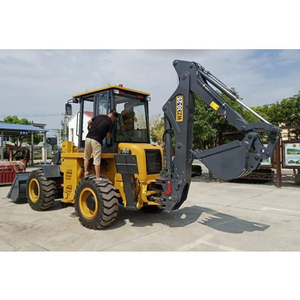 Minicargadora retroexcavadora WZ30-25 usada XCMG con cucharón y excavadora, con precio - Product Image 3